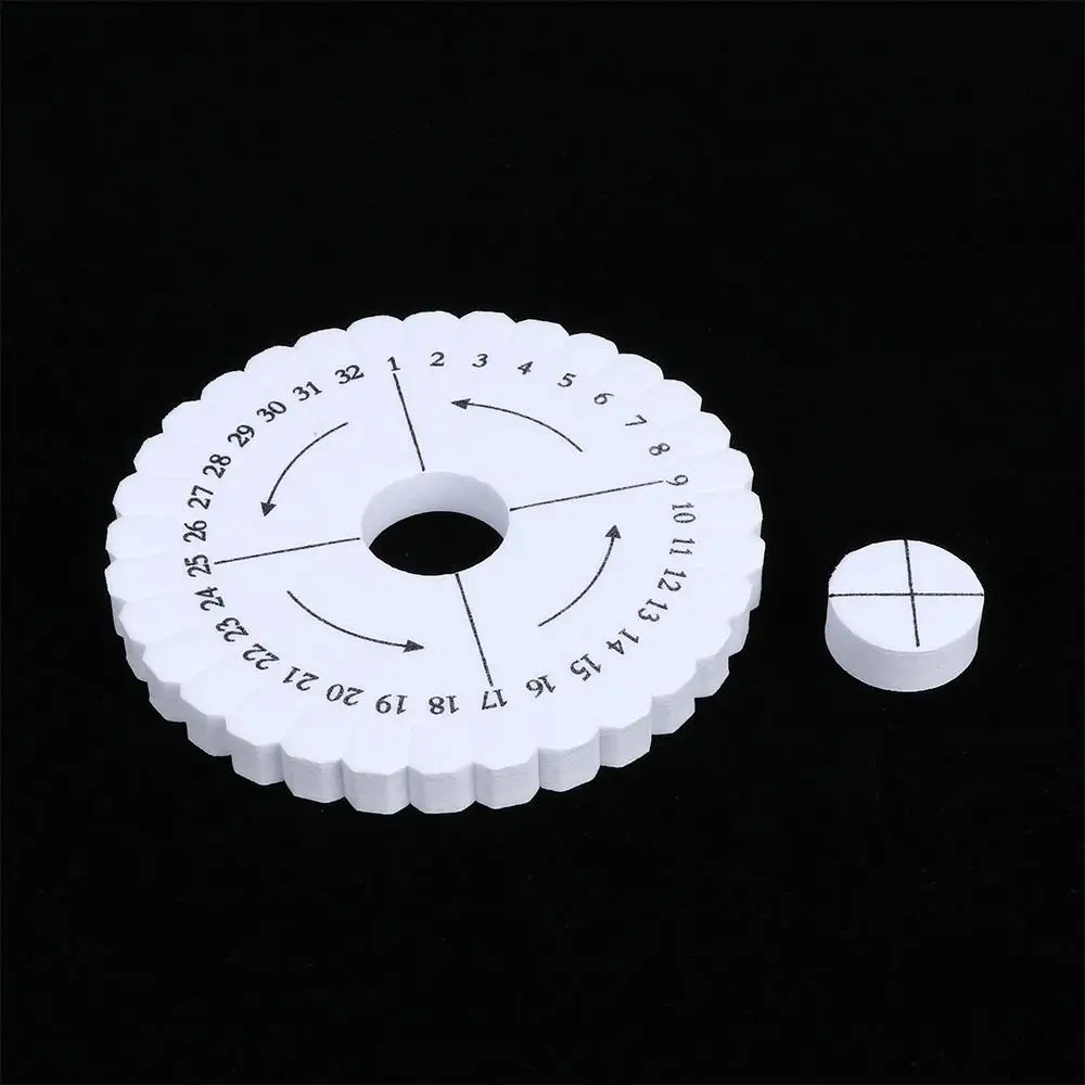 DIY Beading Cord Braiding Disc/Disk Braided Plate Rope Weaving Jewelry Design Board Sewing Handmade Tool