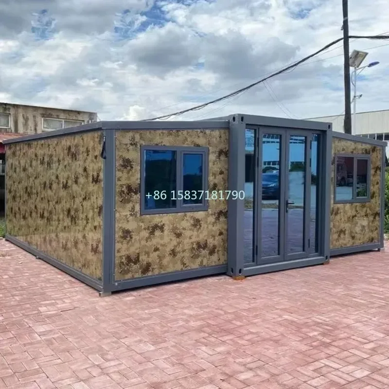 Low Cost Container House Waterproof Prefab Expandable Tiny House Portable Living Prefabricated Villa Mobile Home Container House