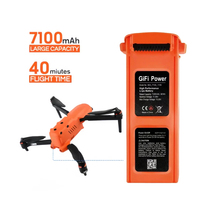 Smart Long Battery Life New Compatible with EVO II/II Pro/II Dual Compatible Autel Evo2 Battery Drone Accessories 7100mAh 11.55V