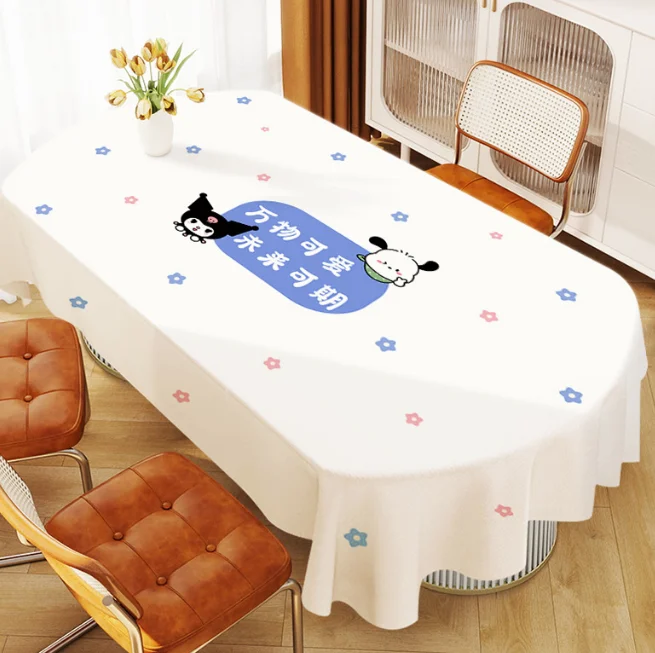 M2124 Waterproof and oil resistant  Anti scalding and non washable  Table linen  Cartoon  Tea table cloth and tablecloth