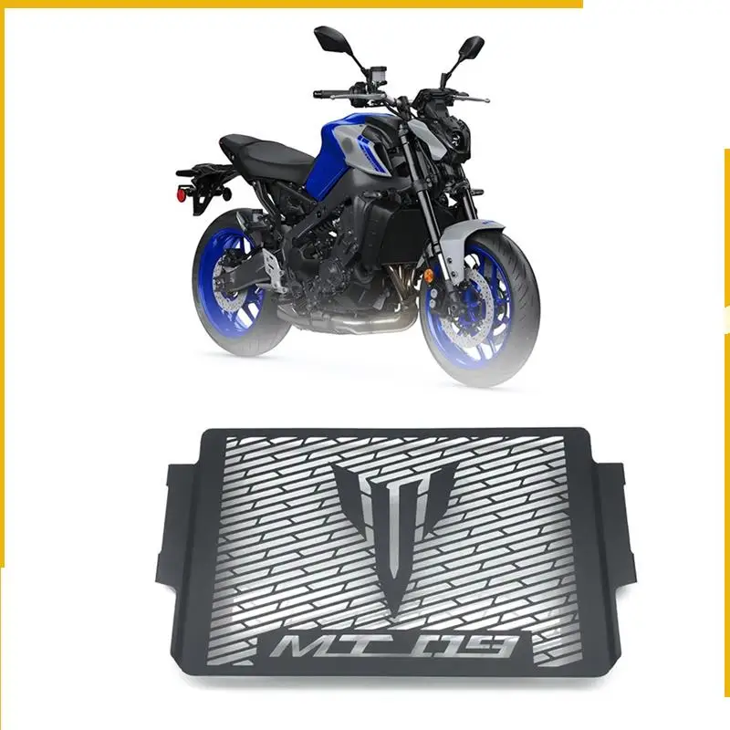 

A92P 2X защита радиатора двигателя, решетка радиатора, защита для YAMAHA MT09 MT-09 2021 2022, черный