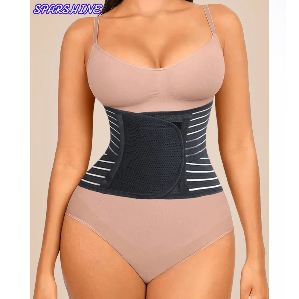 

Women Waist Trainer Girdle fajas Tummy Control High Compression Shaping Corset Colombian Slimming Belt shapewear Stomach Reduce