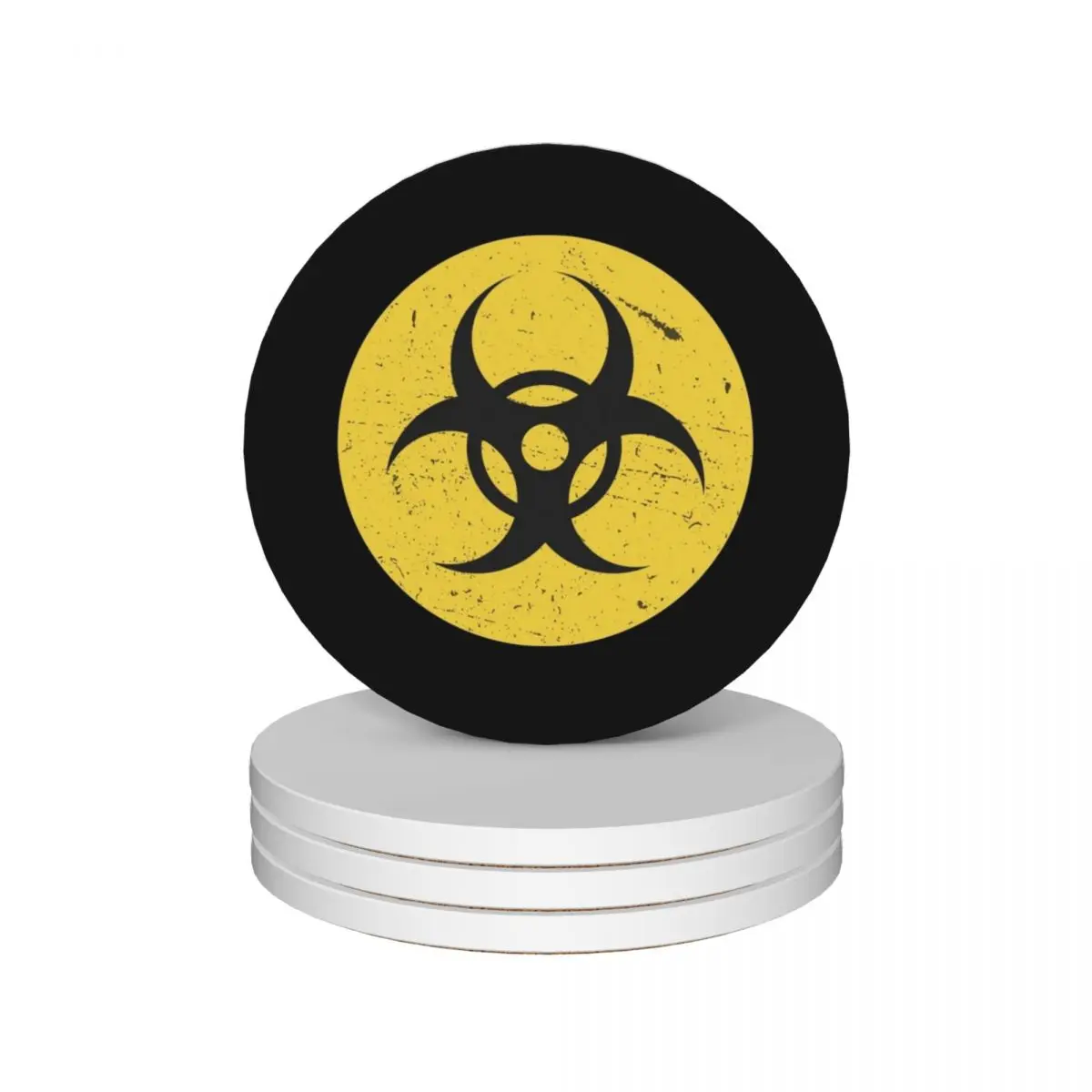 

biohazard toxic Ceramic Coasters (Set of 4) drinks plate Coasters