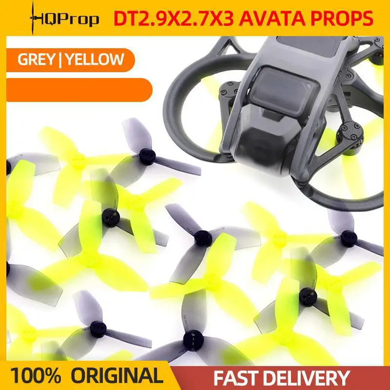 4/8pairs Hqprop Hq Dt2.9x2.7x3 2927 Propeller 3-blade Cw&ccw Pc Props For Dji Avata Rc Fpv Cinewhoop Drone Quadcopter Freestyle