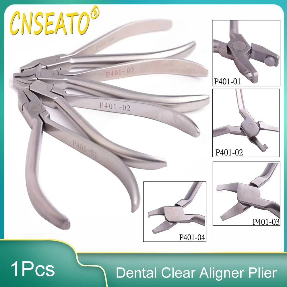 1Pcs Dental Clear Aligner Plier Invisible Braces Hole Punch Pliers Thermal Plier Punch Vertical Level Tear Drop Clear Retainer