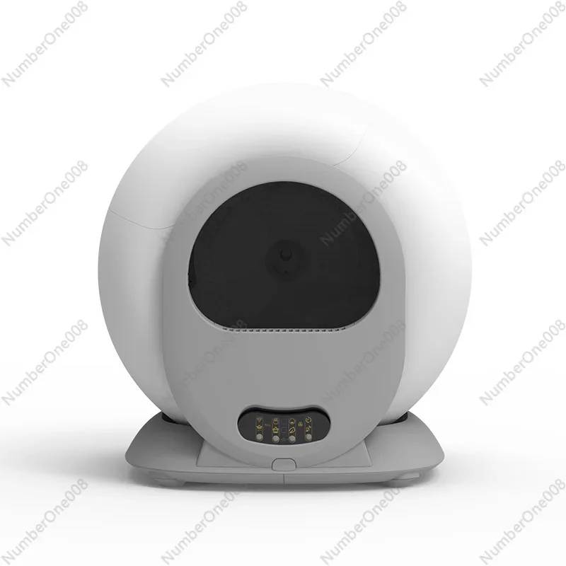 

Автоматический самоочищающийся лоток для кошек, умный туалет для кошек с управлением через приложение, компактный, большой емкости, без запаха