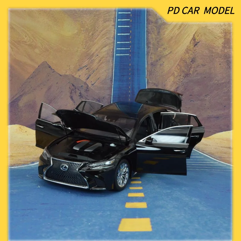 AUTOART Collectible 1:18 Scale Model for LEXUS LS500H SONIC BLACK Gift for friends and family
