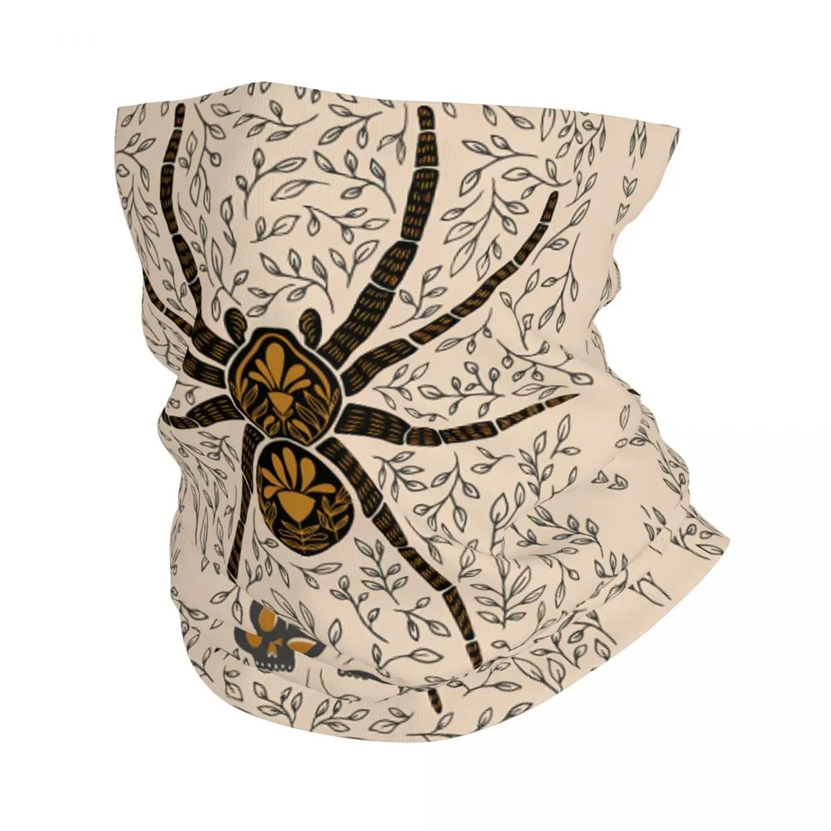 Spider Dark Thin Wrap Scarf Bandana Neck Gaiter Face Cover Headband