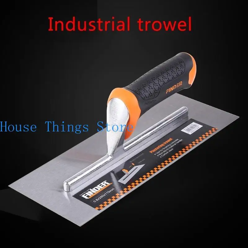 652F Hoàn thiện Trowel với tay cầm mềm tay Tay cầm phẳng Bộ Trowel cho bê tông 11in