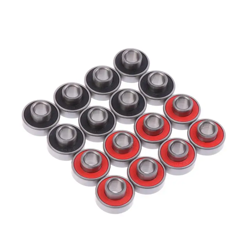 

4/8Pcs 608-2RS Long Plate Integrated Bearing Long Hoverboard Skateboard High Speed Silent Speed Bearings Surfboard Accessories