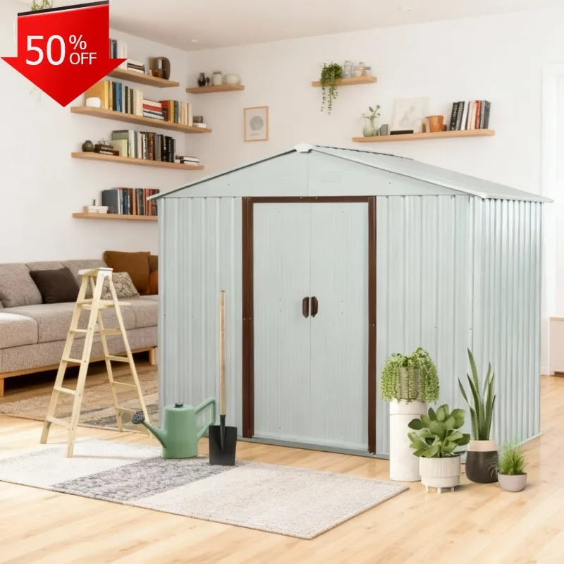 

Садовые навесы Уличная мебель Сарай Инструменты Открытый шкаф для хранения Домики Укрытия Дом Распродажа Склад Полки Хатина Дом