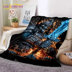 3D Horror Gothic Skull Skeleton Soft Flannel Blankets,Throw Blanket Comfortable Blanket for Picnic Beds Sofa Home Bedroom Gifts