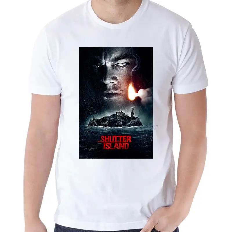 Shutter Island Movie Fashion Graphic T Shirts Oversize Short Sleeve T Shirt Summer New Shirts And T-Shirts Mens Print T Shirt