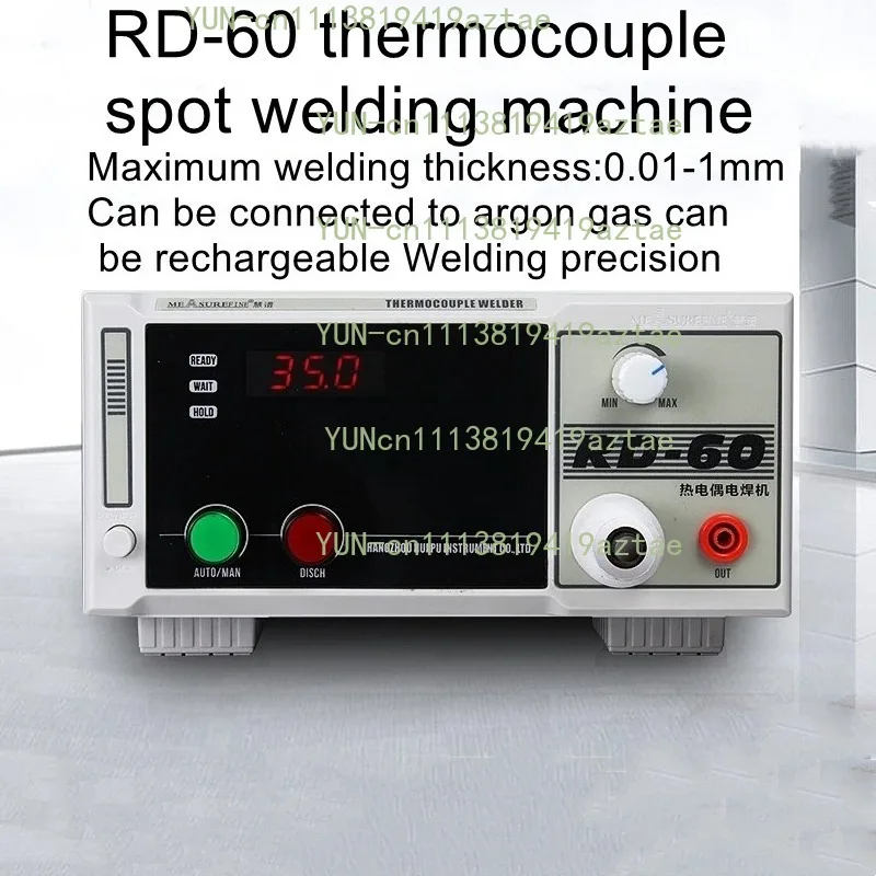 RD‑60 Thermocouple Spot Welder K‑T Type Temperature Wire Welding Probe Tool