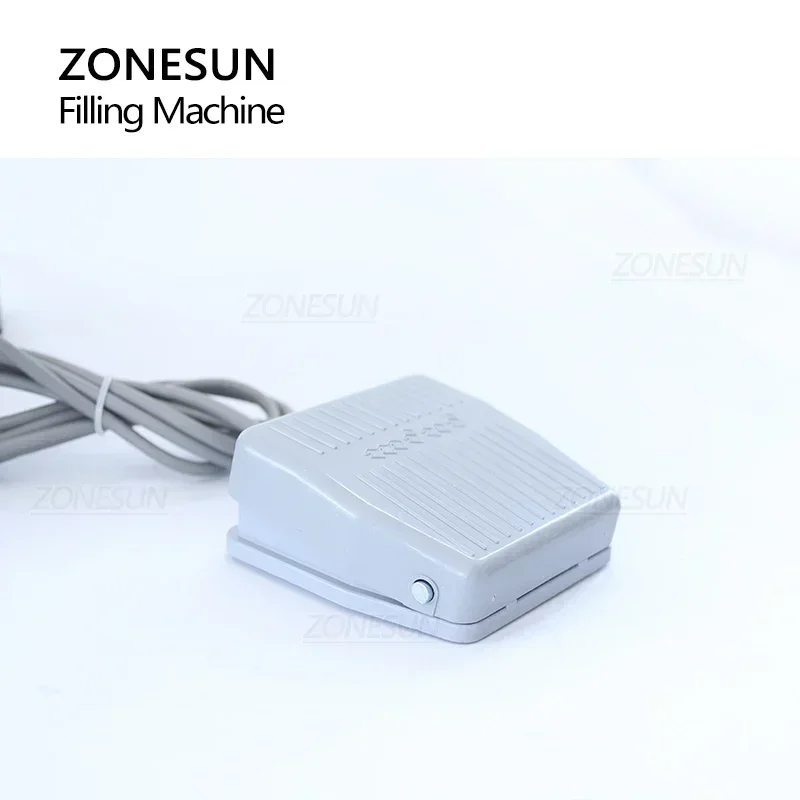 ZONESUN Liquid Filling Machine Digital Control Drink Perfume Juice Milk Small Bottle Jar Diaphragm Pump Filler Packing ZS-GFK160