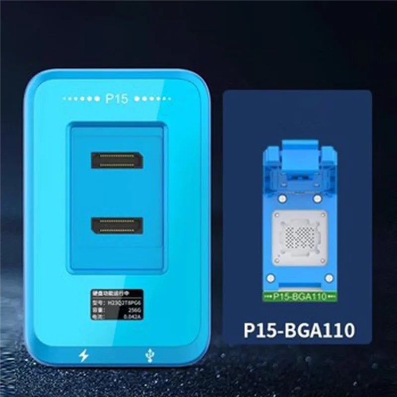 

Программатор P15 Nand для Iphone 8 8P X XR XS MAX 15 Pro для NAND SYSCFG, инструмент для модификации данных, инструмент для записи P15 110, простая установка