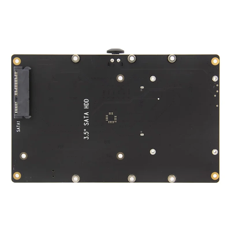 

AT93-X1008 Комплект для крепления экрана от Pcie до 2,5 дюйма SATA HDD/SSD + 3,5 дюйма SATA HDD для Raspberry Pi 5