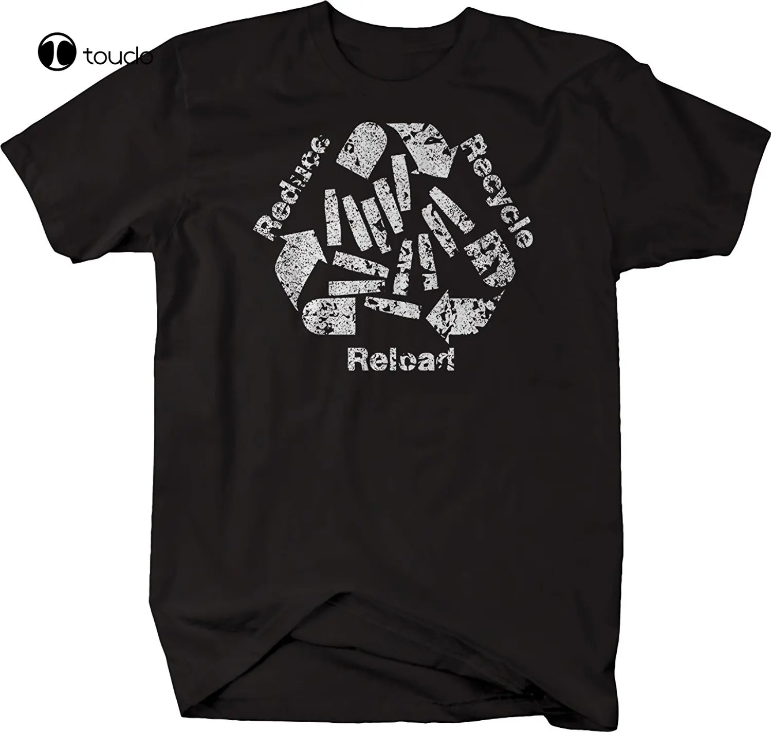 New Fashion Cotton T-Shirt Ammo Bullets Reduce Recycle Reload Design Tshirt Casual Tee Shirt Custom Aldult Teen Unisex Unisex