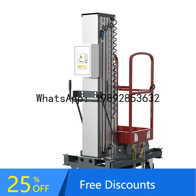 

YFY Electric Lift Hydraulic Lift Platform Aluminum Alloy Mobile Maintenance Construction High Altitude