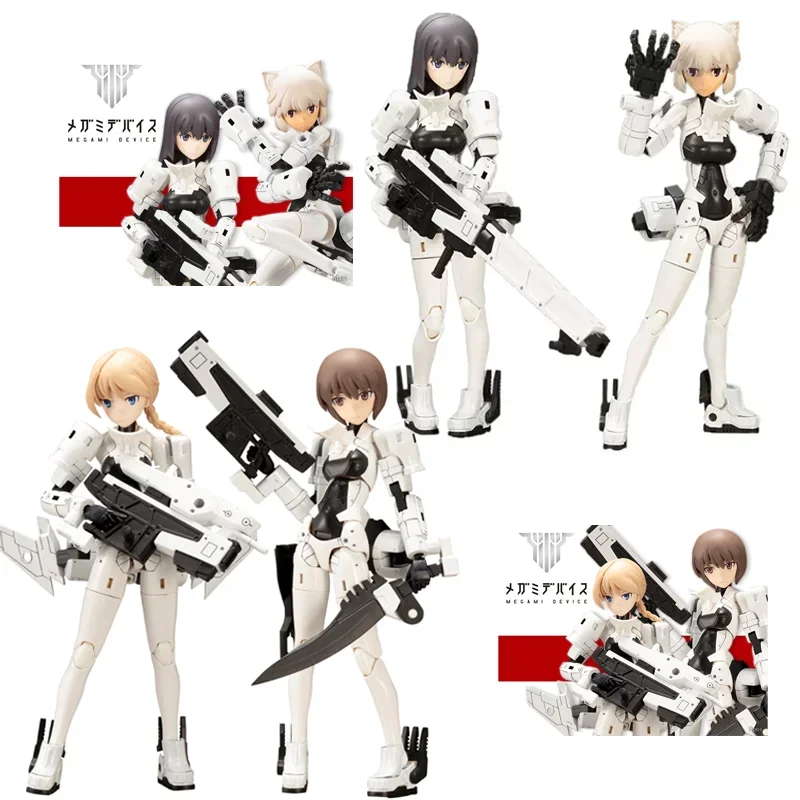 

KOTOBUKIYA Original Kotobukiya Megami Device WISM soldier KP406X KP420X Anime Action Figure Toys For Boys Girls Children Gifts