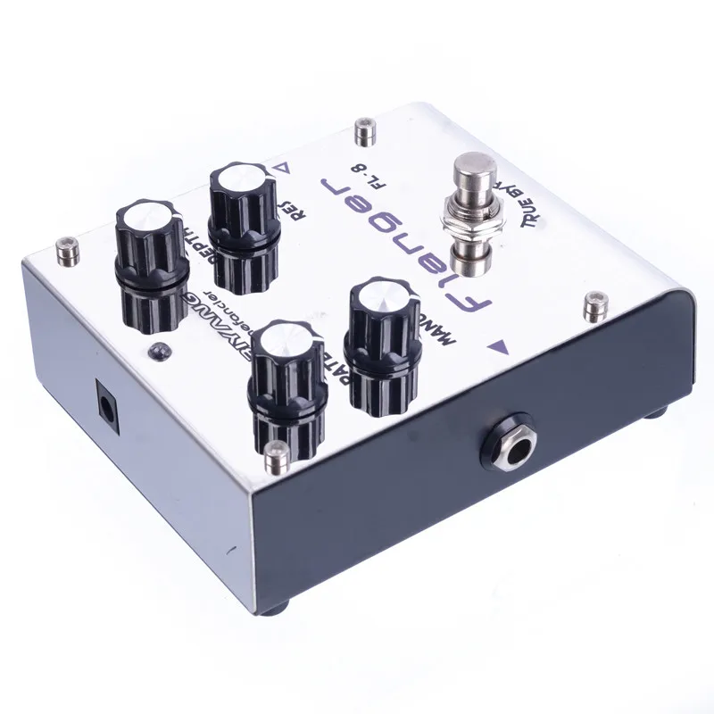 Biyang Tonefancier FL-8 Analog Flanger Electric Guitar Effect Pedal True Bypass with gold pedal Connector