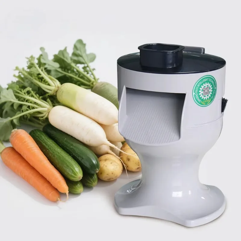 Chopper tagliaverdure multifunzionale 4 in 1 per fette, cubate, triturate o a strisce di frutta e verdura