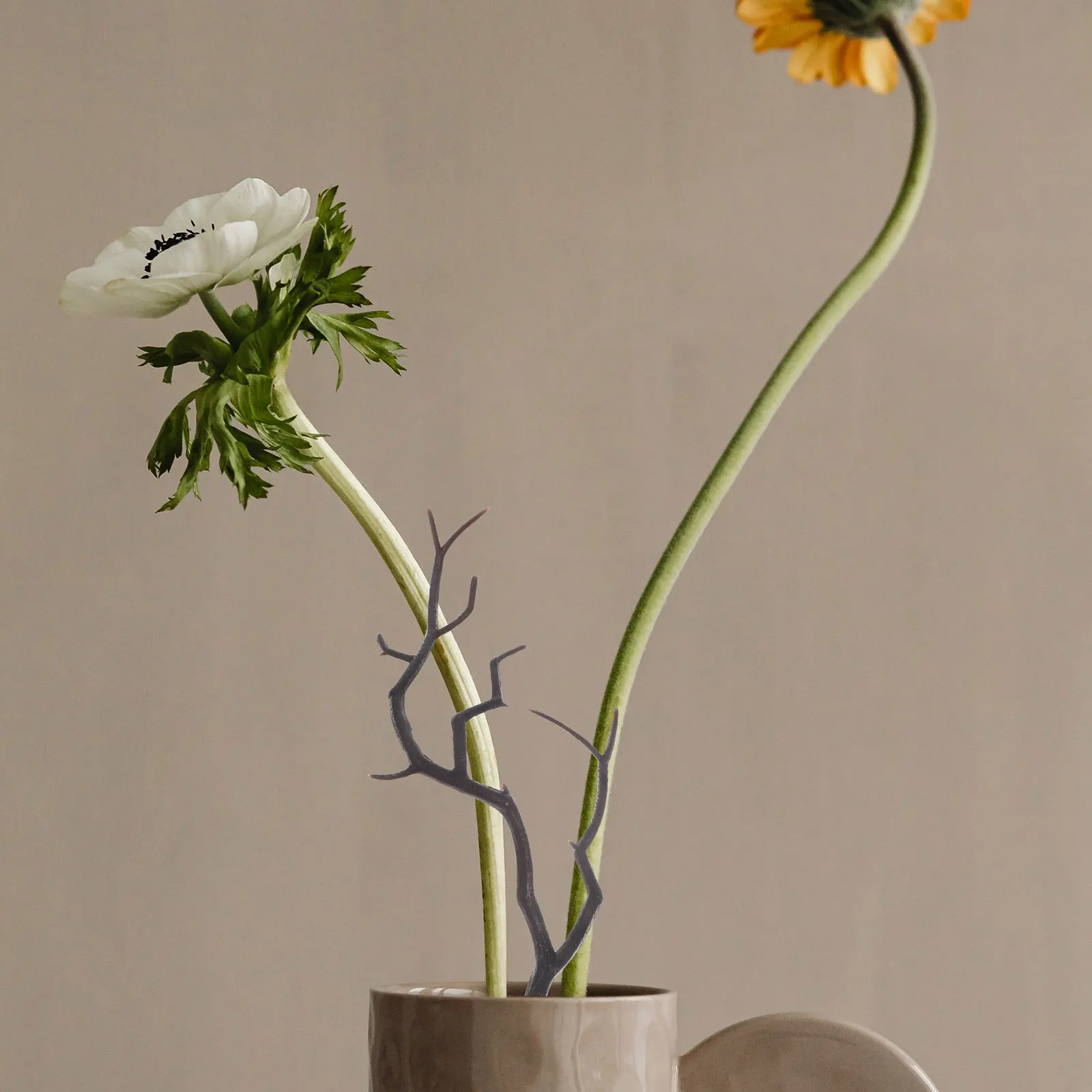 

10pcs Antler Shaped Artificial Fake Dried Tree Branches For Home Office Decor Vase Filler Diy Craft Plastic Decorative Twigs