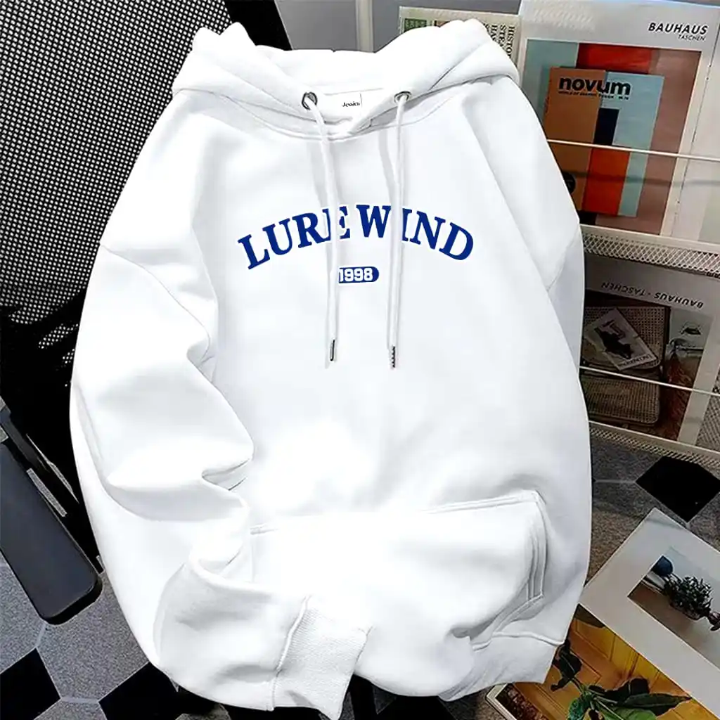 2026 New Men's Loose Hoodie Thin Spring Autumn Versatile Casual No Pilling Fade Resistant