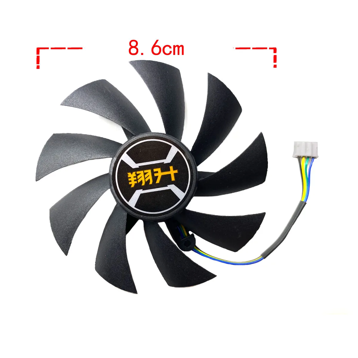 New For ASL GeForce GTX1660 1660ti 6GB Graphics Card Replacement Fan