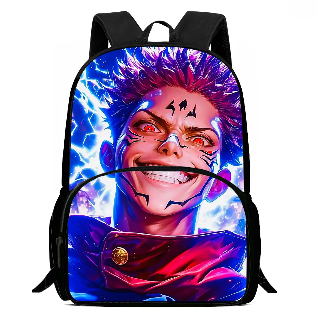 Kids Backpacks Jujutsu Kaisen Boys and Girls Student Birthday Gift Child School Bags Large Capacity Camping Durable Rucksack