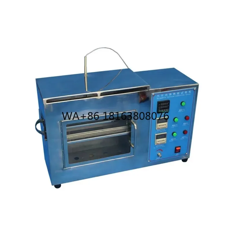 Lab Use Automotive Interior Combustion Tester Horizontal Flammability Testing Machine