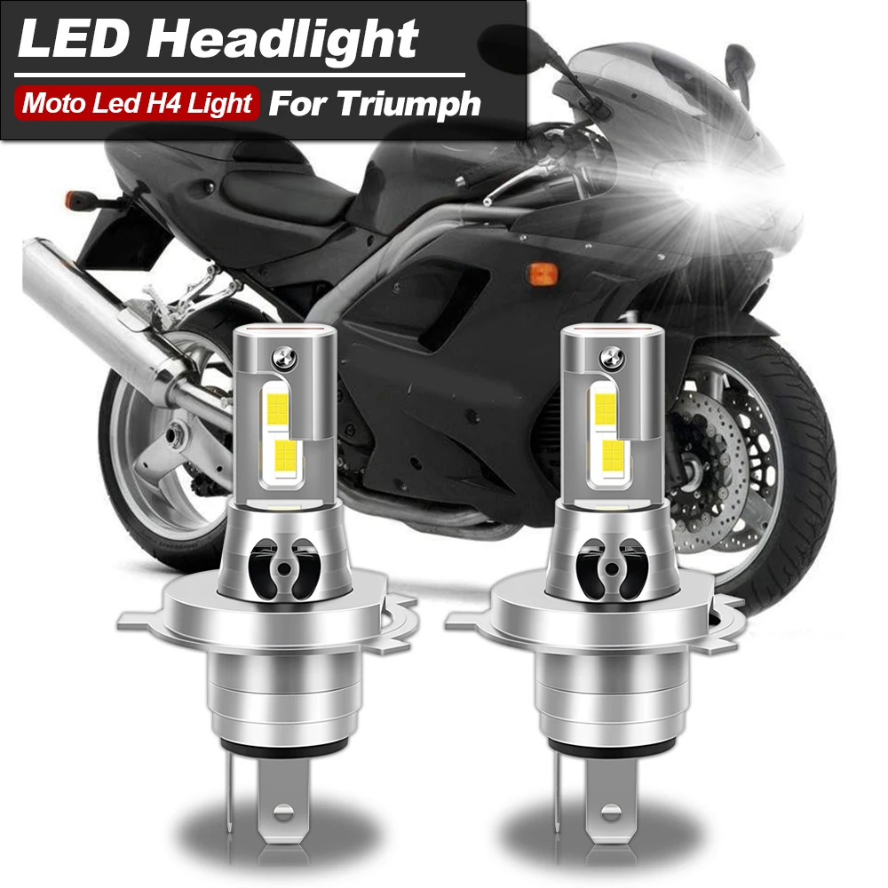 2PCS H4 Motorcycle LED Headlight Bulbs High/Low Kit 29000lm 6000K FOR Triumph Tiger Explorer 1200 1215 XC-XRX 800XC