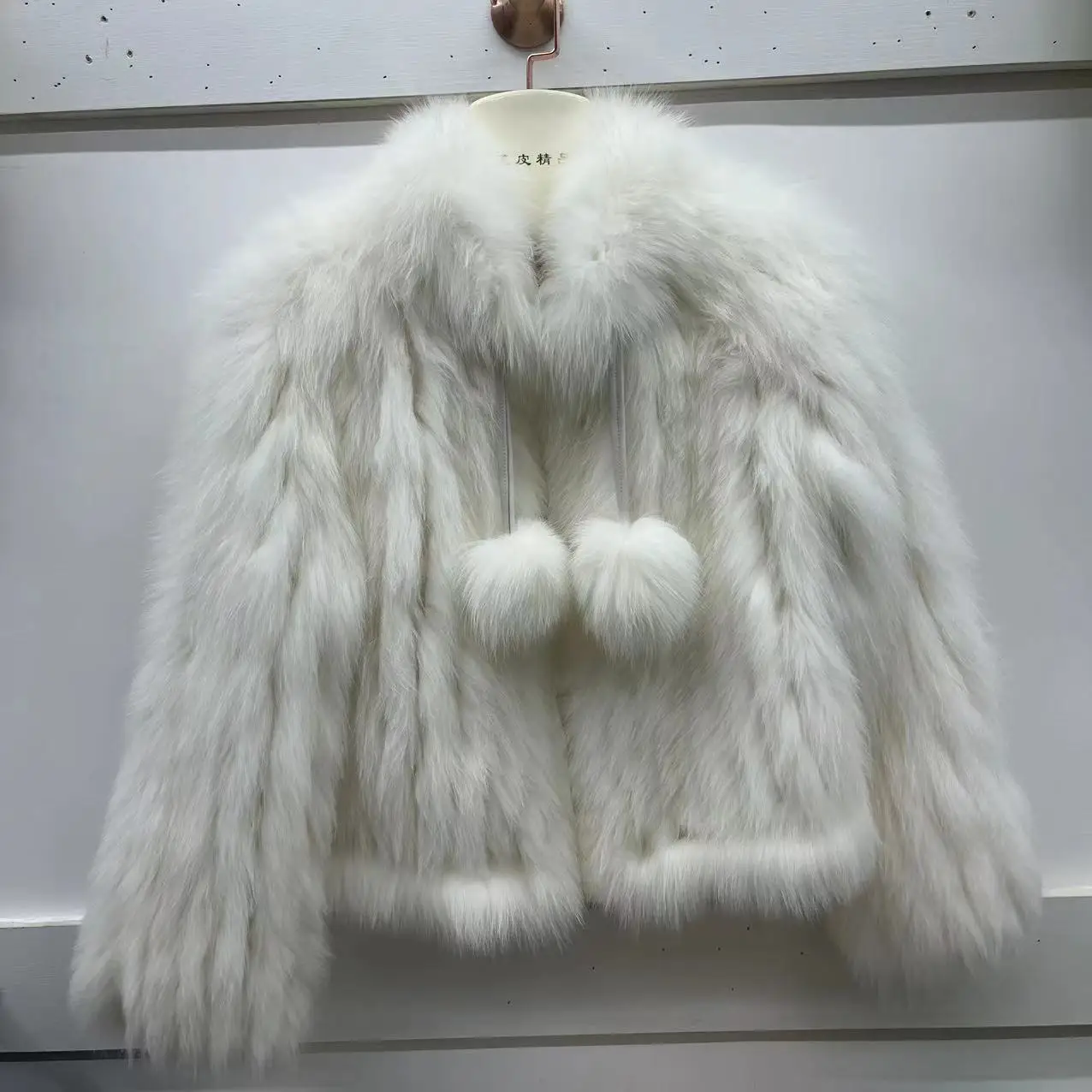 Real Fur Coats Women Winter Natural Fox Fur Coat 2023 New High Quality Luxury Fashion Stand Collar Short Fur Jacket Y4560