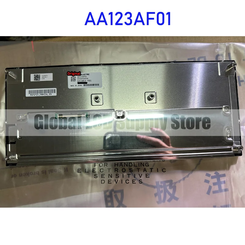 AA123AF01 12.3 Inch LCD Display Screen Panel Original for Mitsubishi 60 Pins Connector Brand New and Fast Shipping 100% Tested