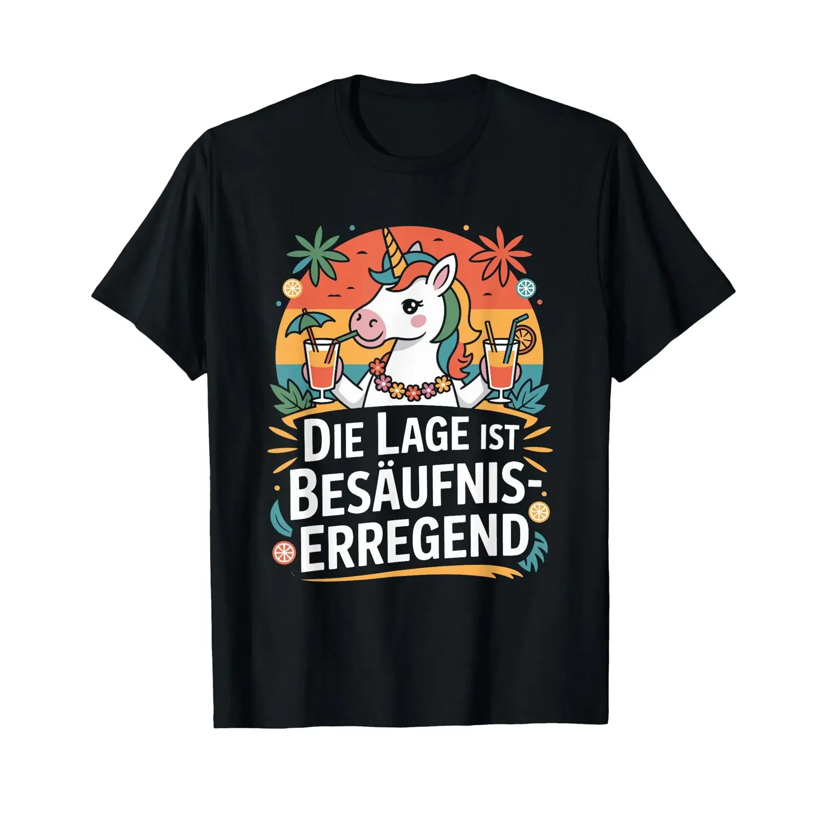 The situation is inducing drunkenness Day drinking boozing party beer T shirt vintage Washed homme Comfortable Breathable