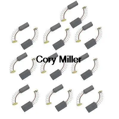 13.5mm x 8mm x 5mm Motor Carbon Brushes for Bosch Electric Hammer