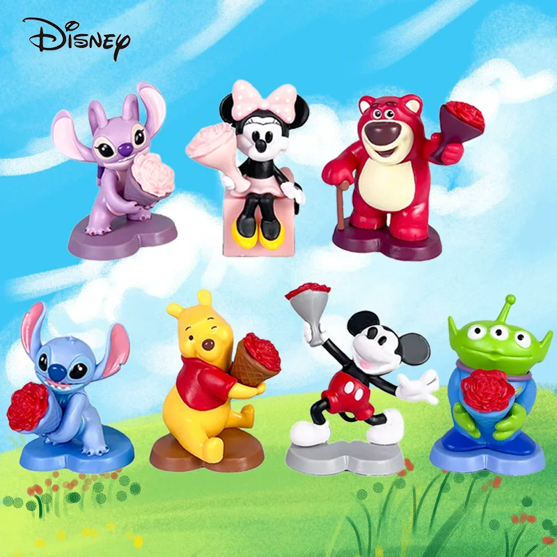 

Disney Toy Story Alien Action Figure Different Expressions Three Eyes Cartoon Model Doll Decoration Anime Toy For Kids Gift