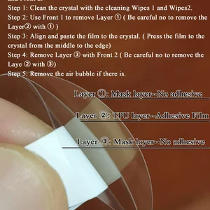 Bildschirmschutz für Omega X Swatch, Full Deckel, TPU Soft Hydrogel -Schutzfilm, Nicht -GGASS, Moonswatch Planet Watch, 5pcs 6 Hauptverkaufsglas Swatch Uhr - №5