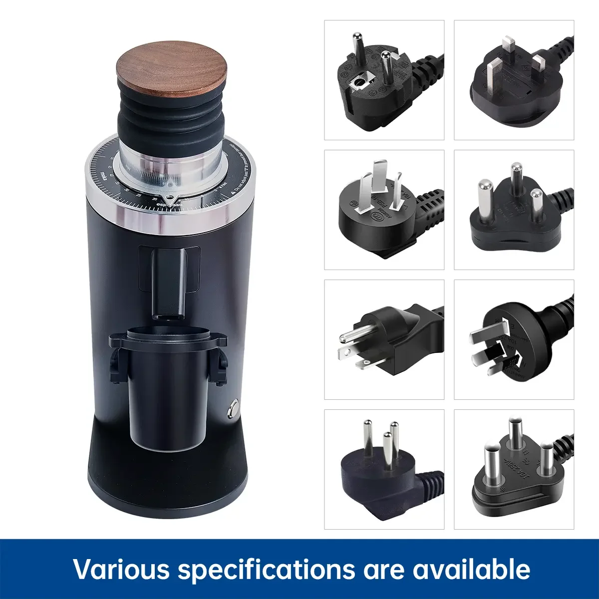 Commercial Professional DF64 Gen 2 Electric Coffee Grinder Adjustable Dial with Automatic Function for Hotel Use and Household