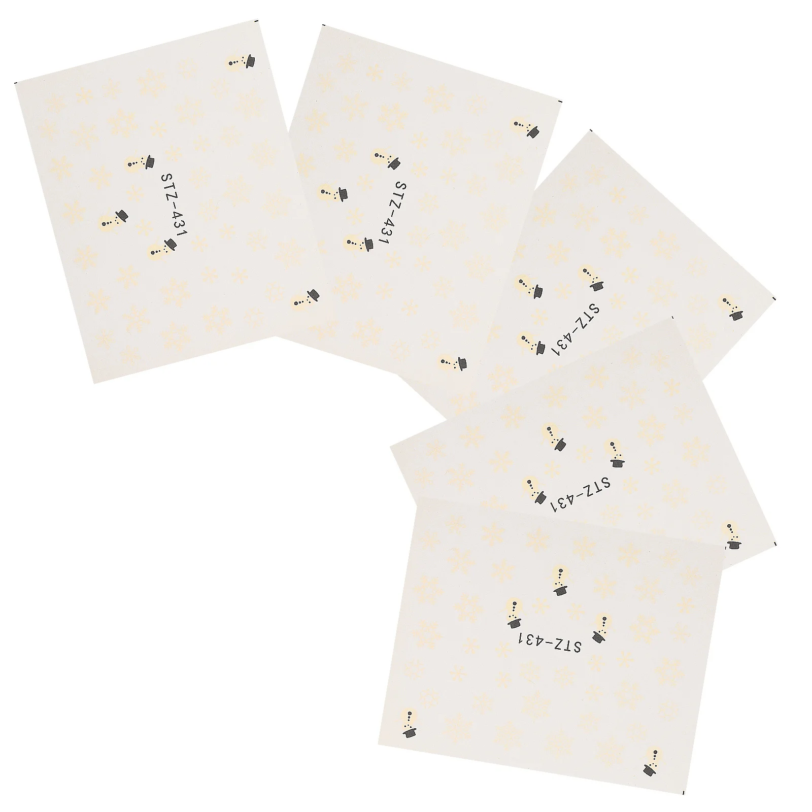 

5 шт., рождественские наклейки для ногтей, легкие портативные наклейки для дизайна ногтей, салон, прецизионный дизайн, украшение для ногтей на пальцах ног