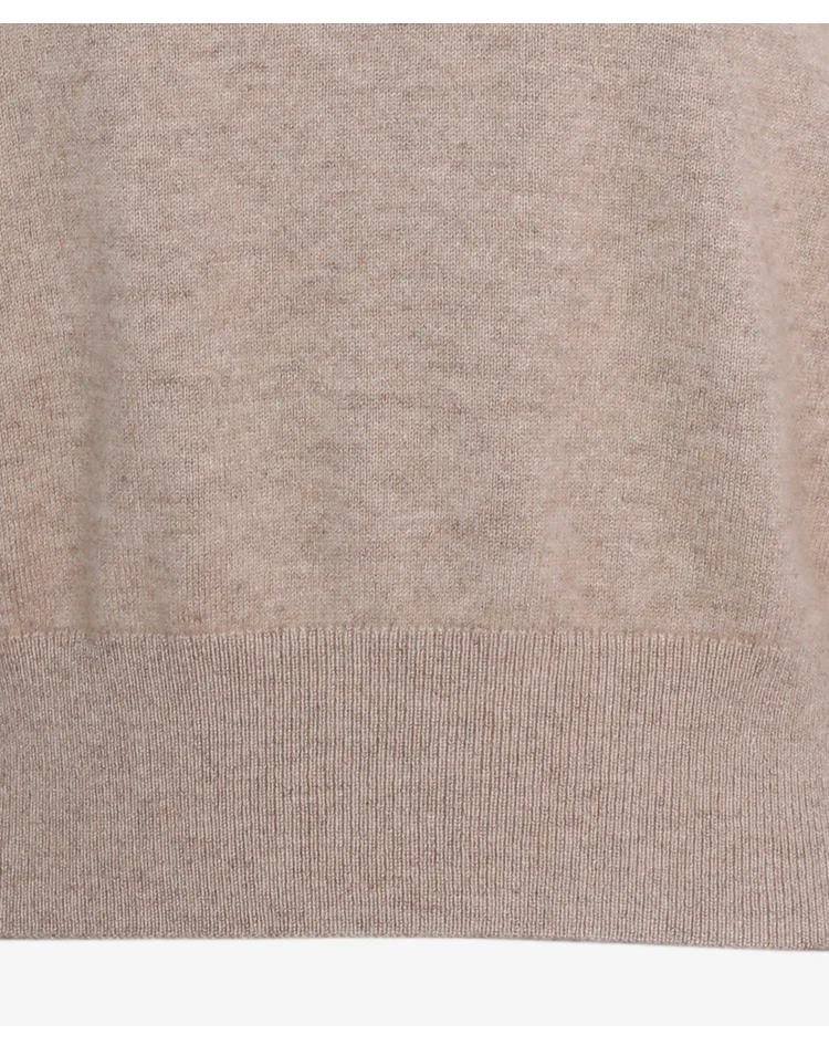 BC902 Hochwertiger Luxus-Damenpullover mit Revers, langärmelig, Herbst/Winter, 100% Kaschmirpullover – Detail 17