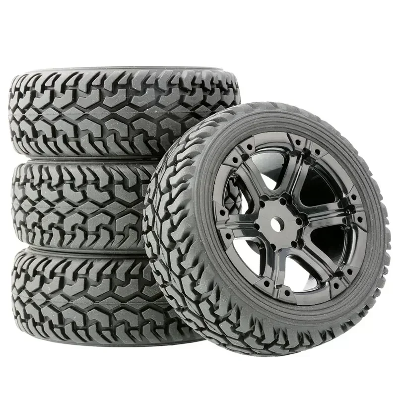 75mm Upgrade Large Tires for 1/10 1/14 WLtoys 144010 144001 124017 Off-Road RC Car Upgrade Spare Accessories Widening Wheels view 2