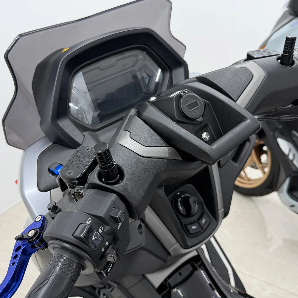 FOR YAMAHA NMAX155 NMAX125 2021-2026 2025 2024 Motorcycle Navigation GPS Phone Bracket Wireless USB Charging Port Holder Mount - view 3