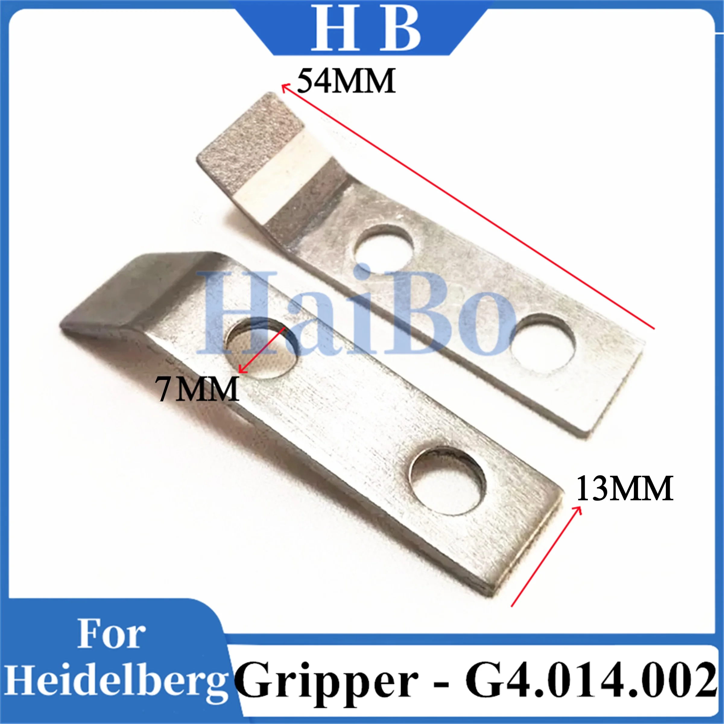 HaiBo Best Quality Delivery Gripper G4.014.002 Impression Cylinder Gripper for SM52 Offset Printing Machine Spare Parts Gripper