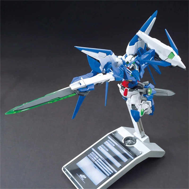 Bandai – figurines d'action originales 1/144 Hgbf 016, Exia Gundam, à collectionner, modèle d'assemblage, jouets cadeaux, en Stock