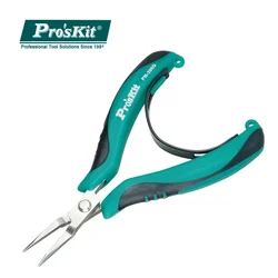 100% Original Pro'sKit PM-396G Mini Needle-Nose Pliers Steel Cutting Nippers Tool Fishing Pliers Electronic Pliers