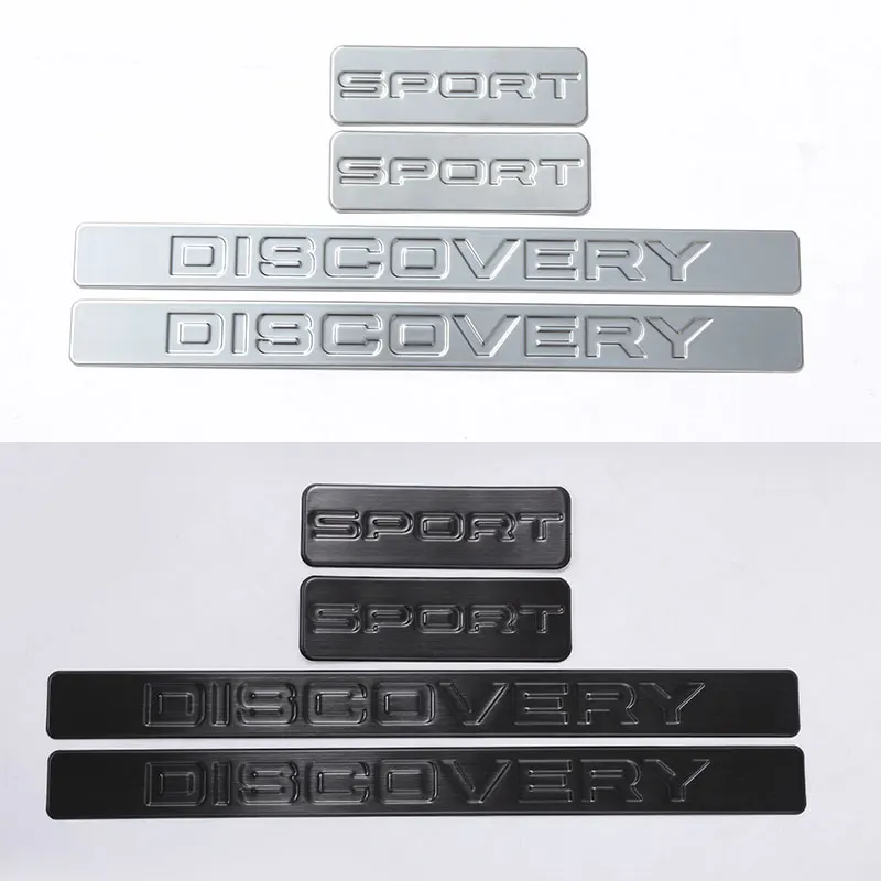 For Land Rover Discovery Sport 2015-2021 Stainless Steel Car Door Sill Scuff Plate Cover Trim Stickers Car Accessories