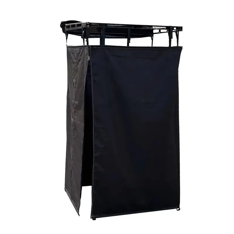 Portable outdoor replacement and shower tent practical mobile toilet with waterproof fabric for camp and toilet cleaning