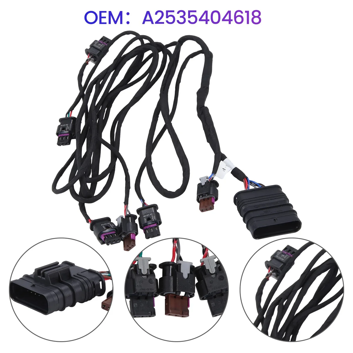 

A2535404618 Car Front Bumper Electrical Wiring Harness Front Parking Aid Wiring for Mercedes Benz GLC 2019-2021