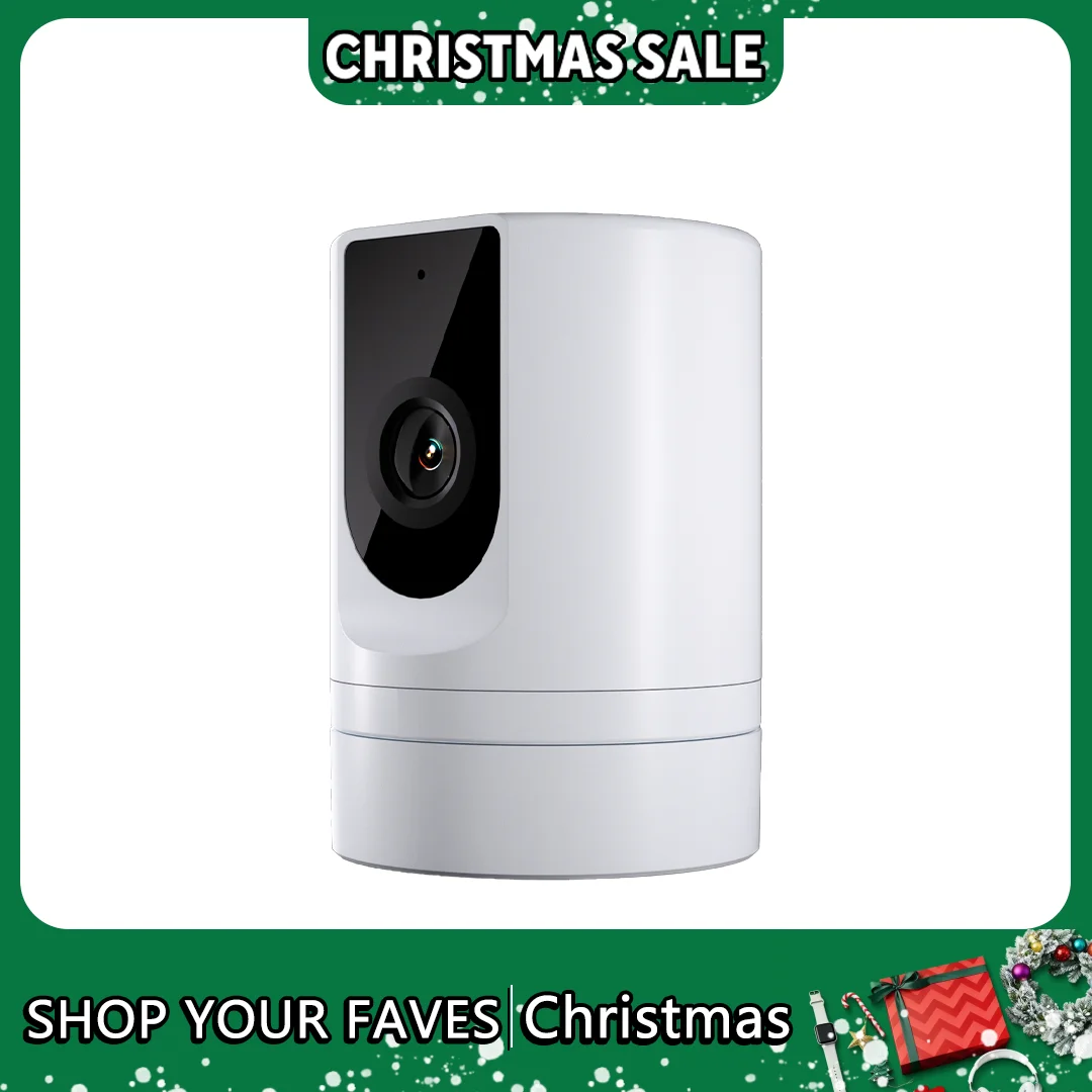 Caméra pour animaux de compagnie, caméra de sécurité intérieure, caméra pour animaux de compagnie avec application téléphonique, caméra de sécurité intérieure, caméra bébé pliable pour la sécurité de